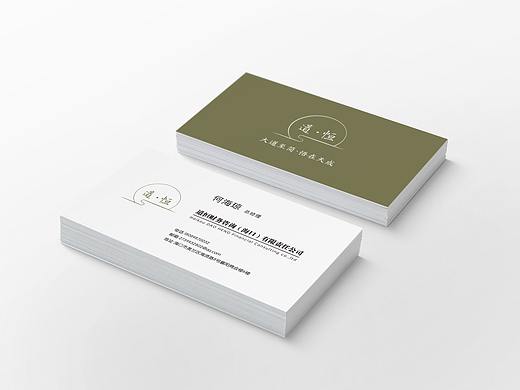 财务咨询公司名片设计
