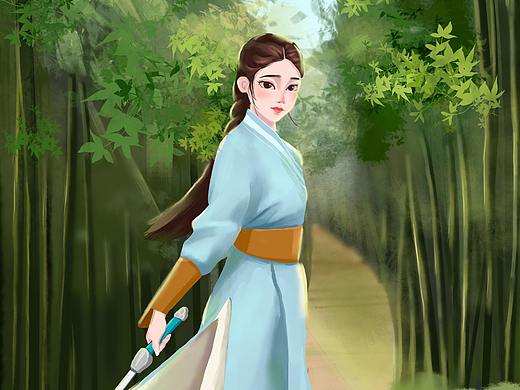 第二周 古风少女（初稿）