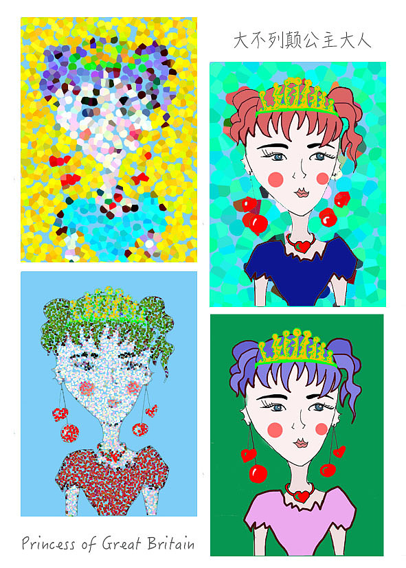 大不列颠家族系列（图ZODUzMTg4ODA=） - 艺术插画 - 站酷设计师你叫我起床原创素材 - 站酷ZCOOL