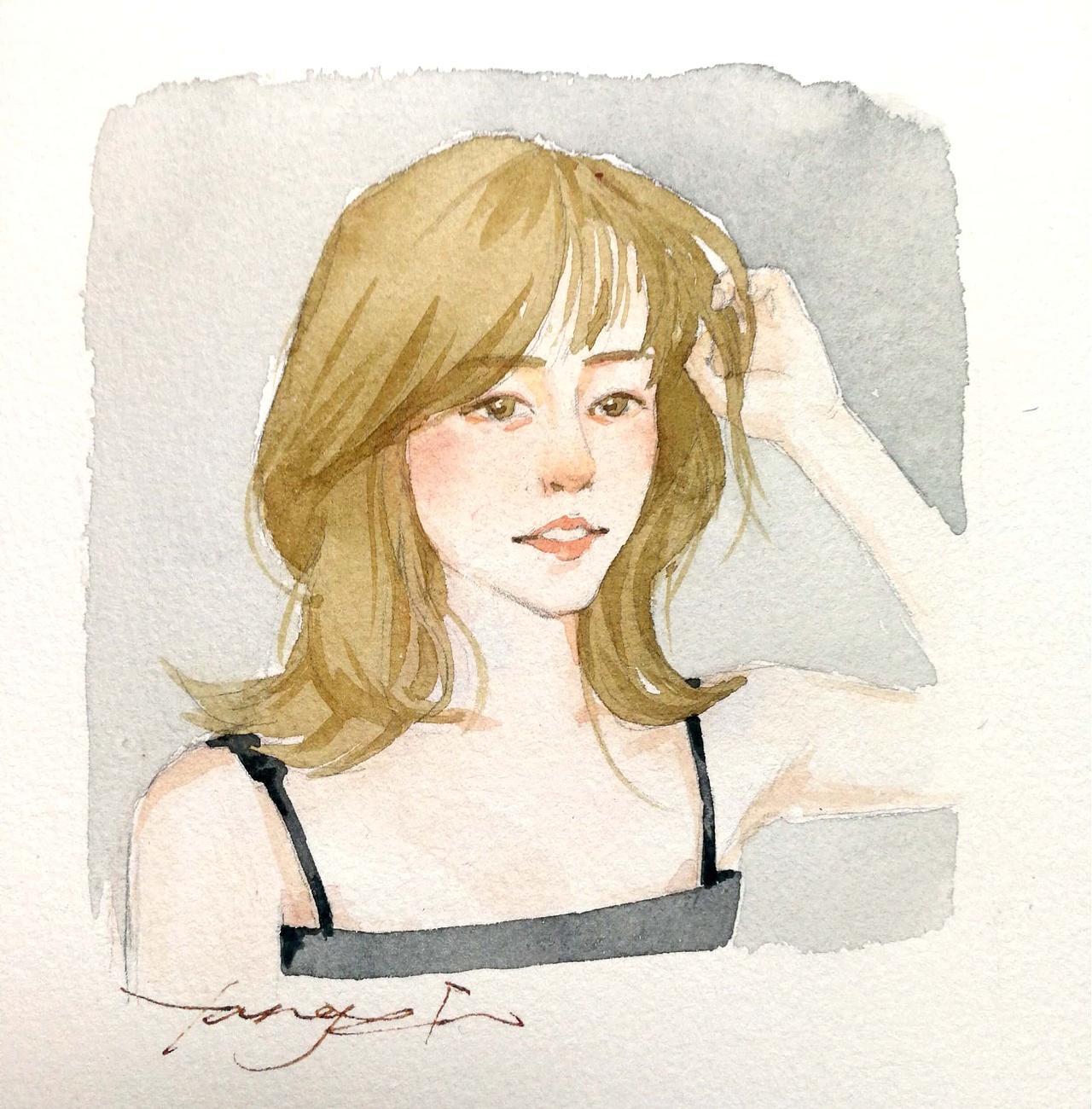 方心人物打卡示范（图ZMTgzODAxNzY0） - 创作习作 - 站酷设计师方心上游原创素材 - 站酷ZCOOL