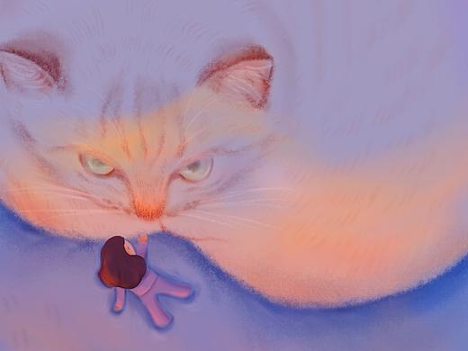 《我和妖妖》練習(xí)（個人主頁-ZNDI5OTI4NzI=） - 創(chuàng)作習(xí)作 - 站酷設(shè)計師小美螞蟻子原創(chuàng)素材 - 站酷ZCOOL