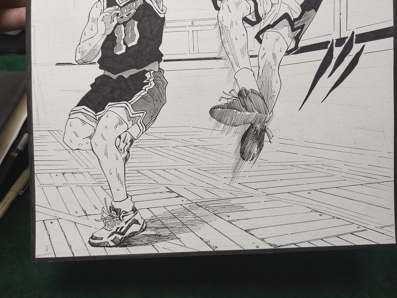 仙道彰侧翼跑投绝杀海南队①（图ZMzcyNjE5MTI4） - 单幅漫画 - 站酷设计师阿拆2026原创素材 - 站酷ZCOOL