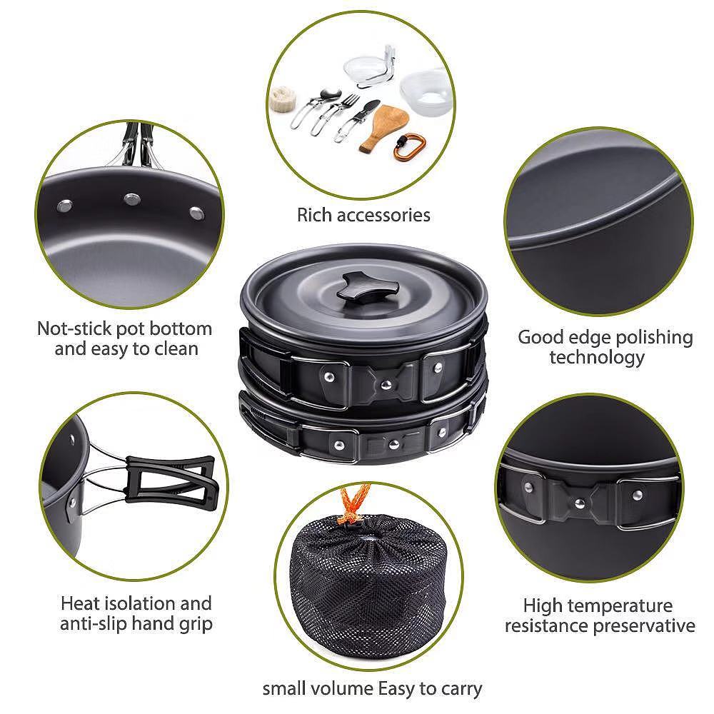 户外小套锅