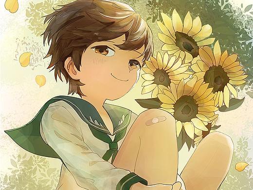 少年向日葵（个人主页-ZNTU0MTIxNzI=） - 创作习作 - 站酷设计师蒂莫西dmc原创素材 - 站酷ZCOOL