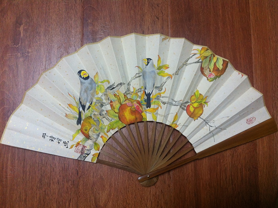 来一组扇子的绘画吧|||ste柒en - 原创设计作品 - 站酷 (zcool)