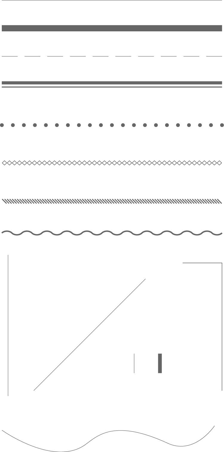 线的构成形式比较复杂,线具有方向,粗细,曲直,长短等方面的属性,可分