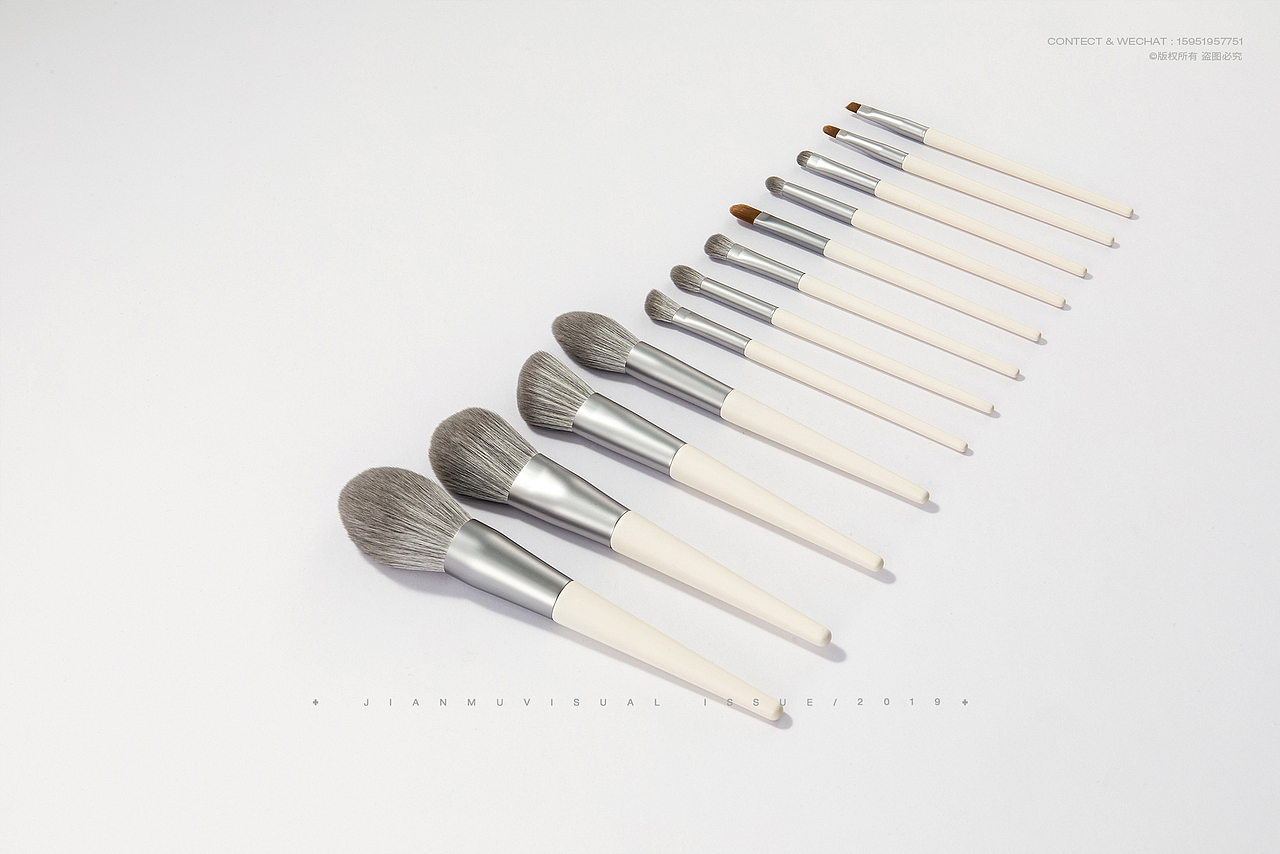 化妆刷摄影丨Fise kizz × 简木视觉化妆球美妆产品摄影
