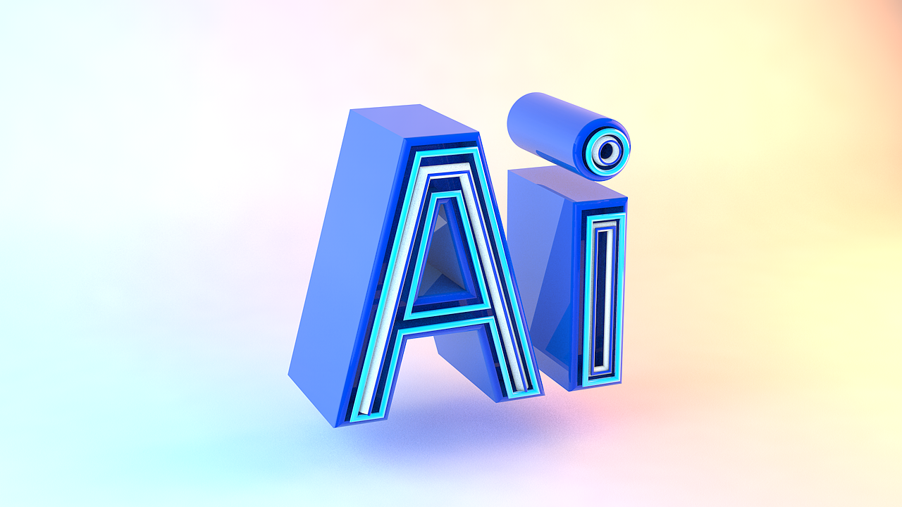 C4D/字体设计/习作