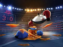 看著就和粘/戲劇化合成海報