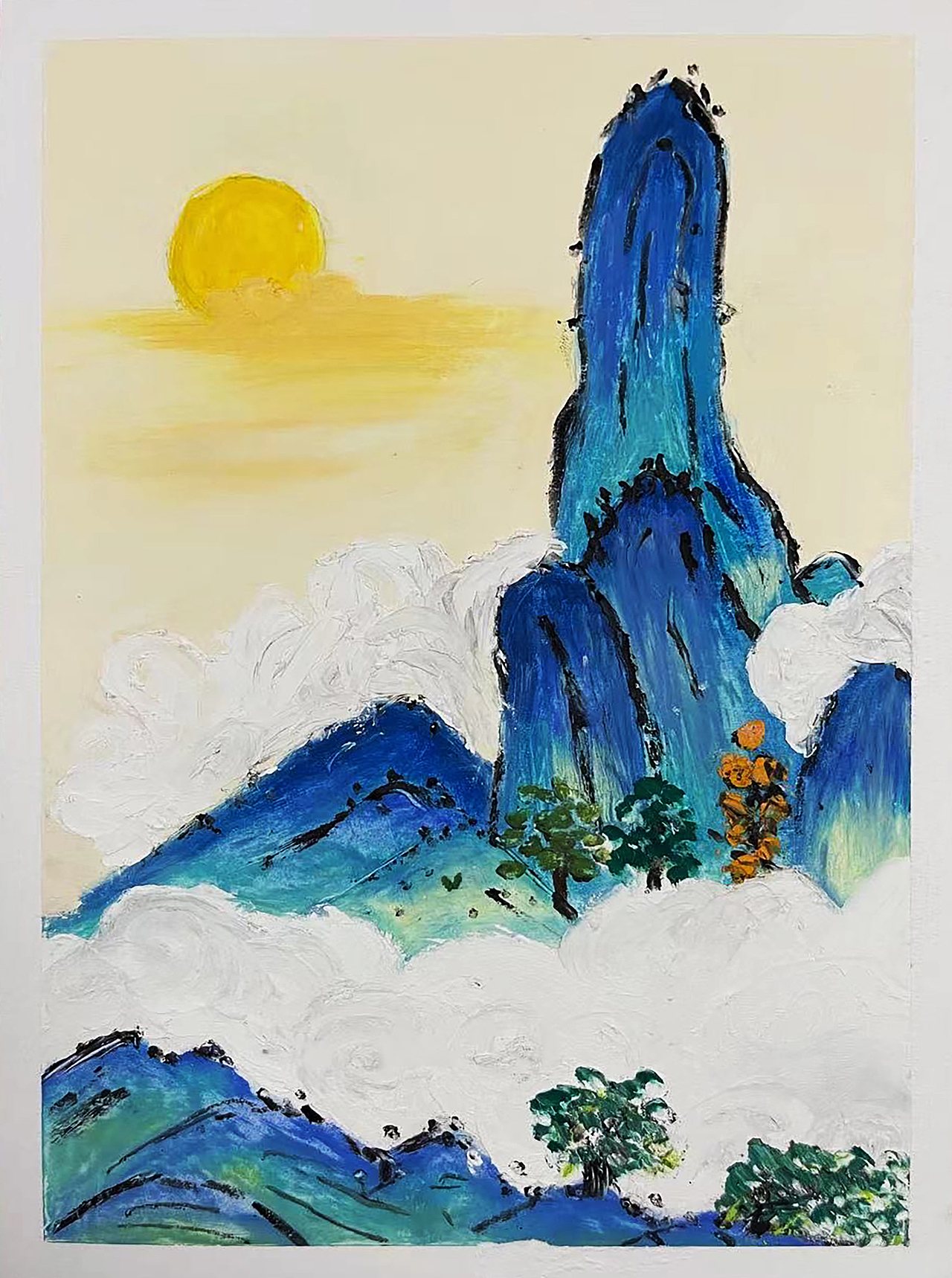 油画棒作品（图ZMjgxMzM2MDky） - 绘画 - 站酷设计师ScalettAXIA原创素材 - 站酷ZCOOL