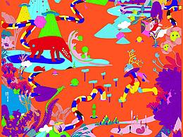 2018麓湖 交響夢 潯嶺 插畫