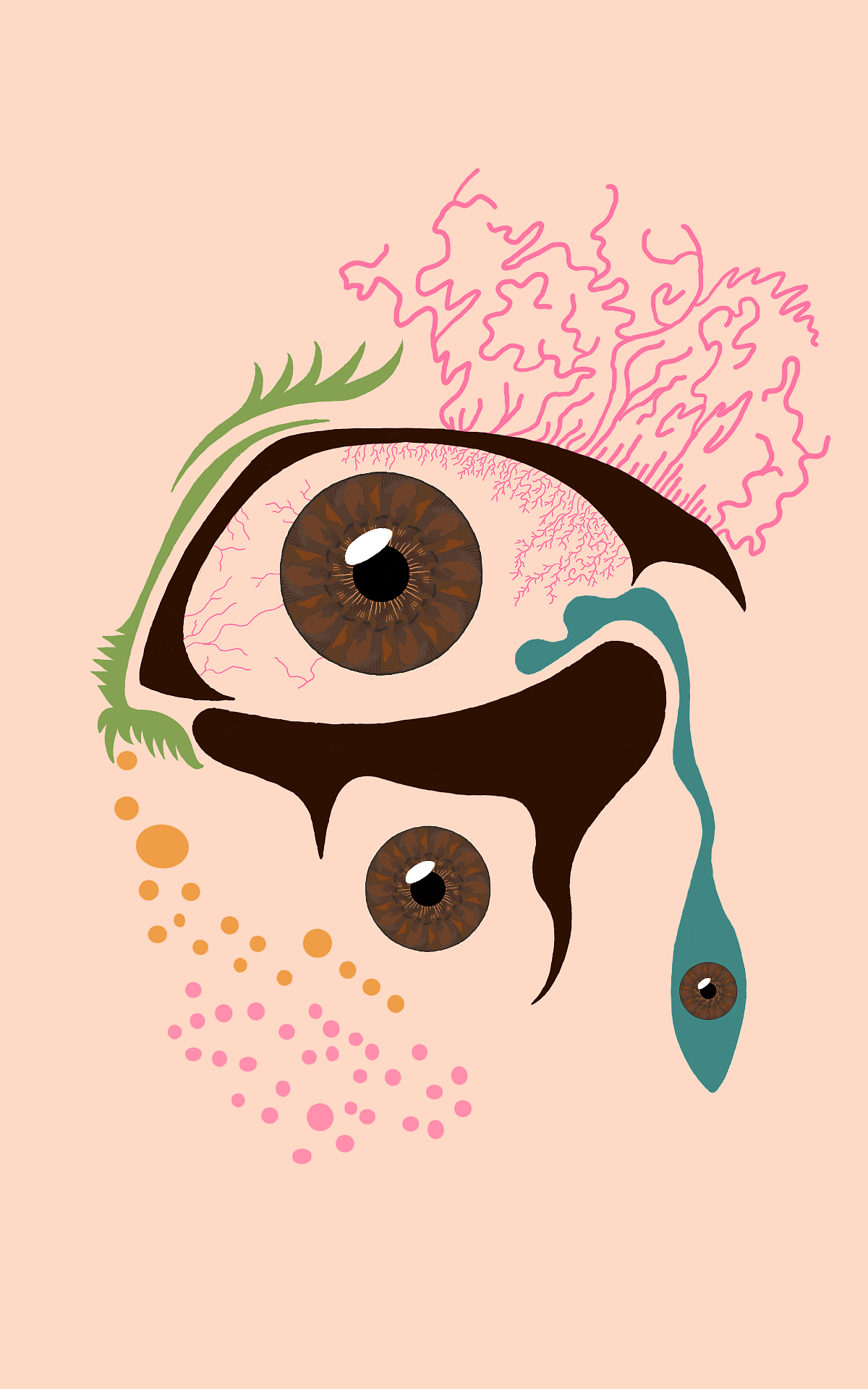 眼睛|插画|创作习作|转基因南瓜_原创作品-站酷zcool