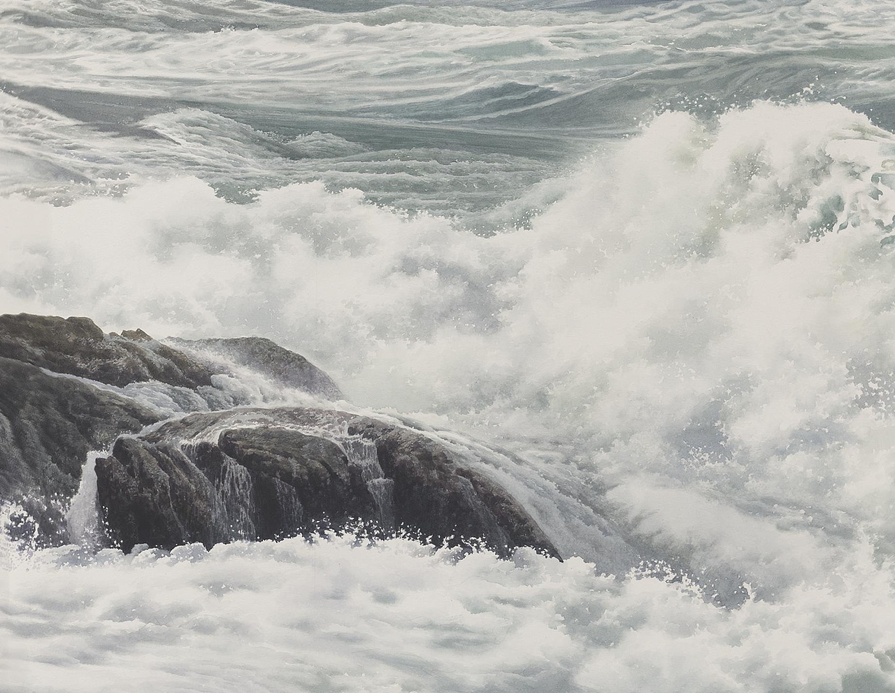 观沧海水彩画家黄有维