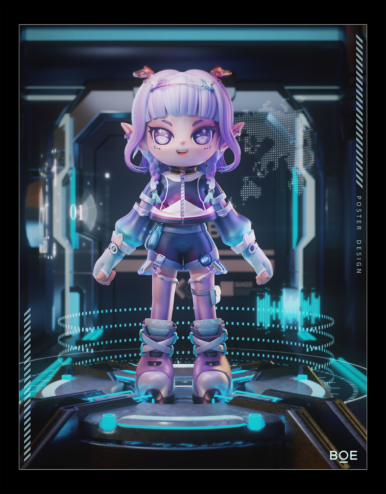 BOE-IP形象设计-Boedy登场!(图ZMzI4OTEyNjQ4) - IP形象 - 站酷设计师阿肿Z218原创素材 - 站酷ZCOOL