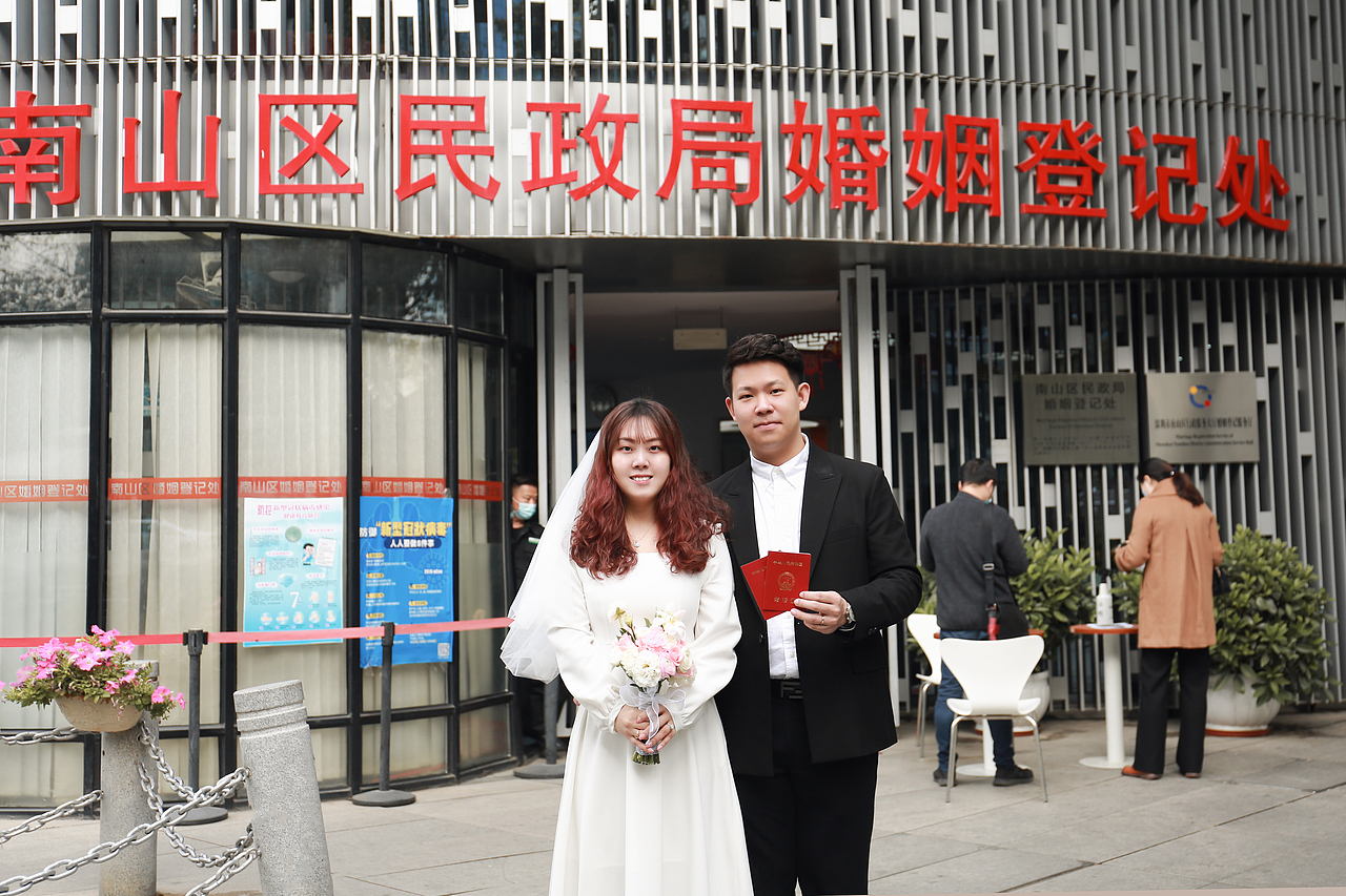 只属于你和我的仪式,如此美丽「深圳领证跟拍」