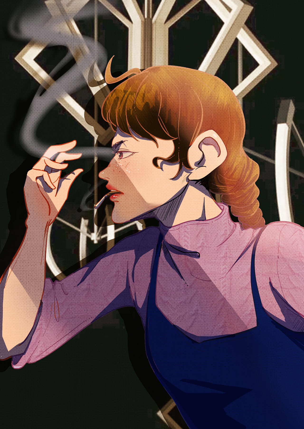 剧本杀人物设定|插画|商业插画|陈佳康 - 原创作品 - 站酷 (zcool)