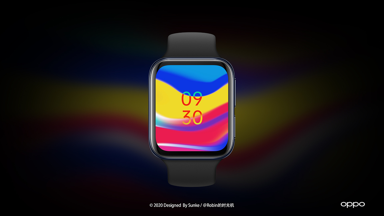 oppo watch 表盘动态壁纸