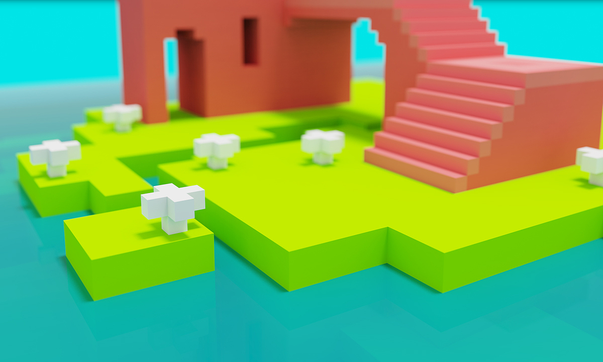MagicaVoxel···有毒別碰··（圖ZNzA0OTU2MDA=） - 場景 - 站酷設(shè)計師小罐魚頭原創(chuàng)素材 - 站酷ZCOOL