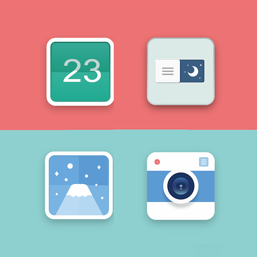 160419-icons图标-扁平折纸/轻质感/material design