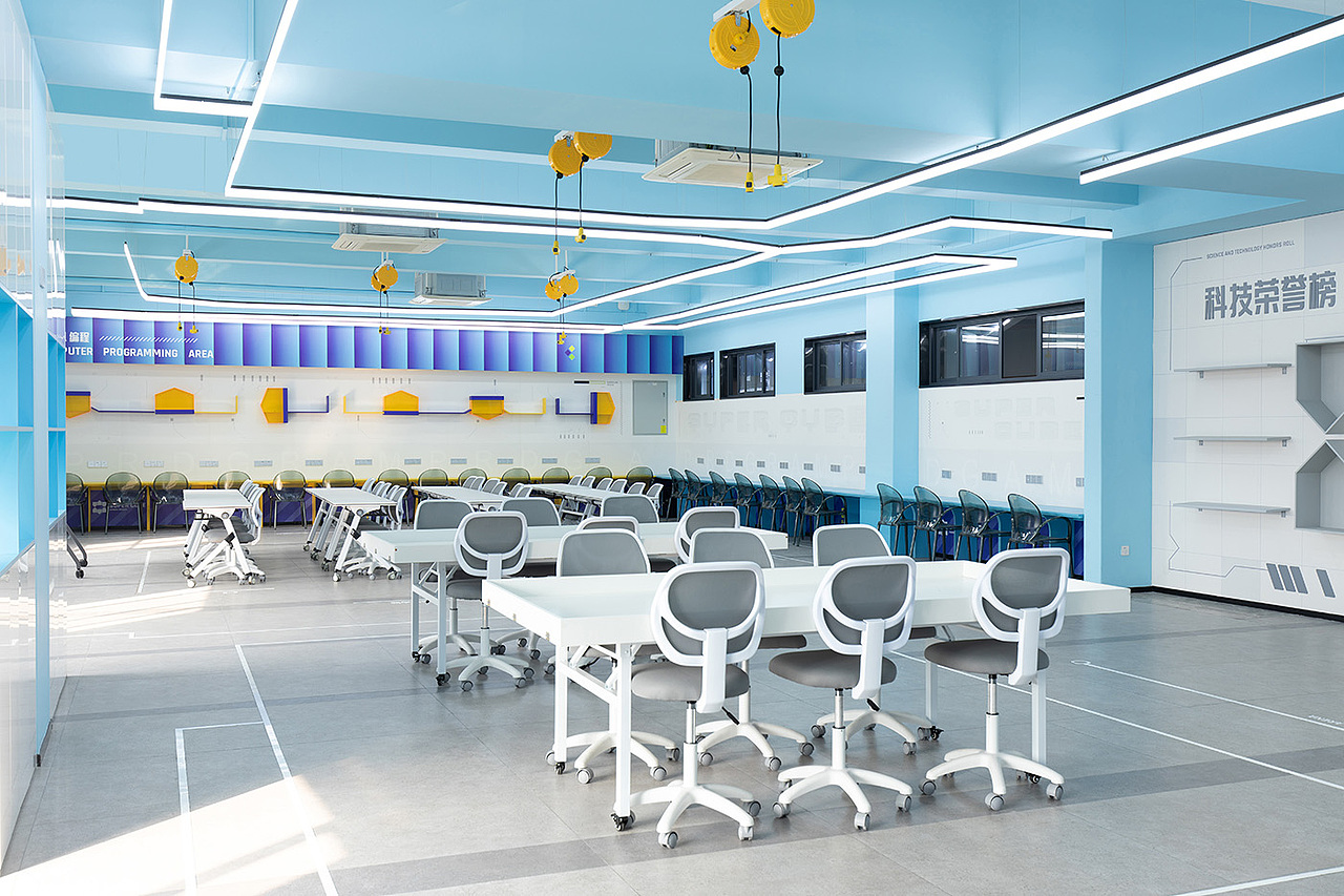 虎门梅沙小学-超级晶（科创中心）项目施工执行落地（图ZMjg4NzAxNjk2） - 商业空间设计 - 站酷设计师cbd设计原创素材 - 站酷ZCOOL