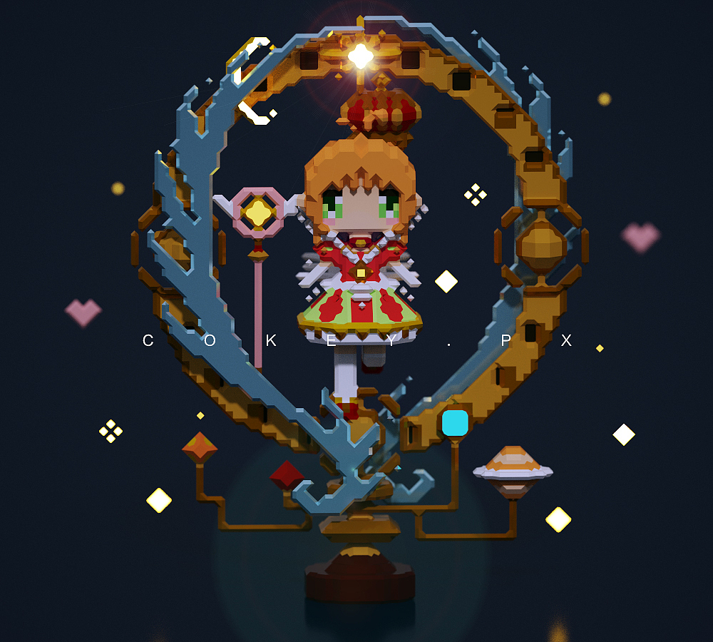 百变小樱20周年模型