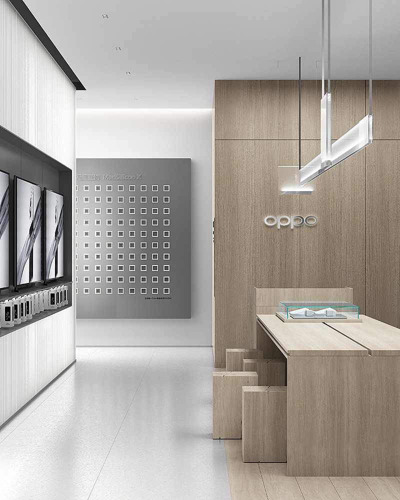 oppo商超体验店丨SI设计丨门店设计丨零售终端设计