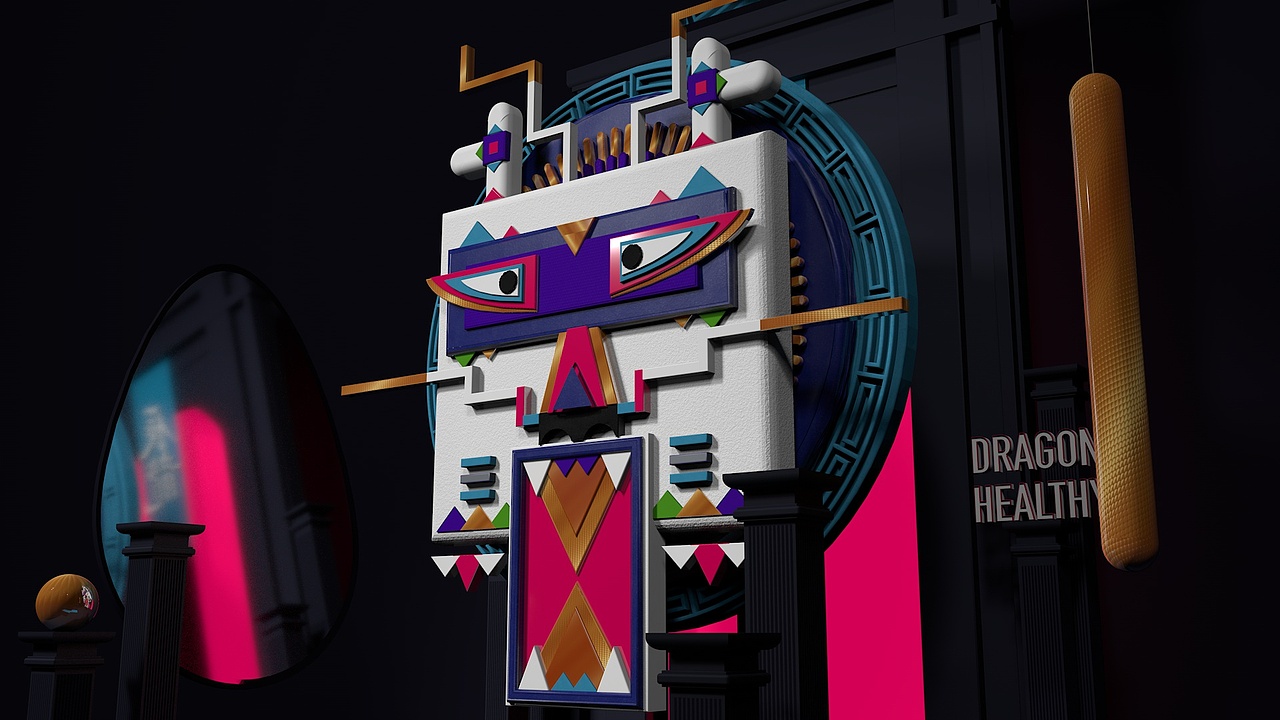 C4D练习作品，十二生肖。（图ZMTY2NzczMDM2） - 其他三维 - 站酷设计师maoduoda原创素材 - 站酷ZCOOL