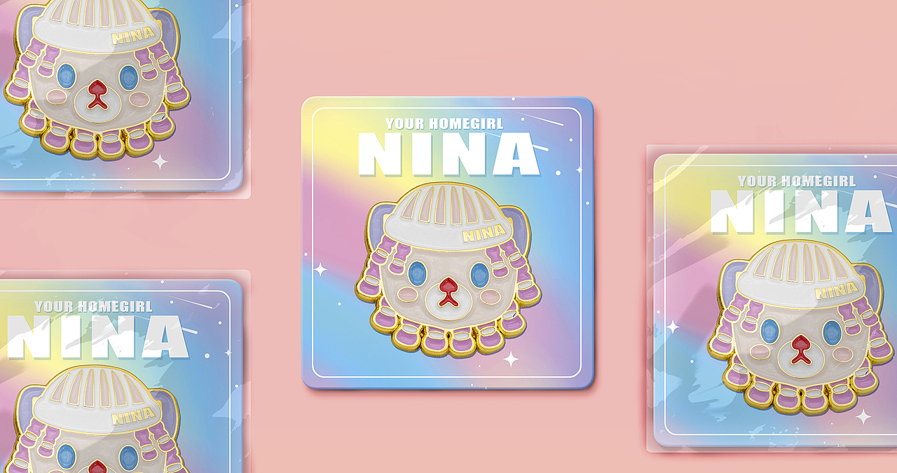 原创IP | 潮玩IP设计—NINA（图ZMjg1MTgyMTUy） - IP形象 - 站酷设计师SHIKI石姬原创素材 - 站酷ZCOOL