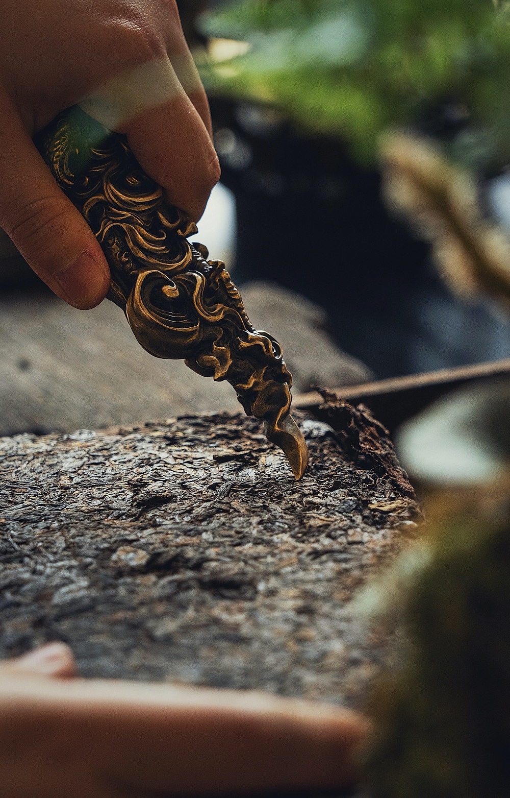 螭虎茶刀（图ZMjY0MDIyNTE2） - 工艺品设计 - 站酷设计师琢匠原创素材 - 站酷ZCOOL