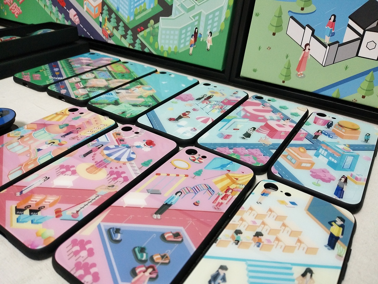 毕业设计——“瑾夏年华”2.5D插画设计（图ZMTYxNTY4Nzg4） - 艺术插画 - 站酷设计师醉生木木夕原创素材 - 站酷ZCOOL