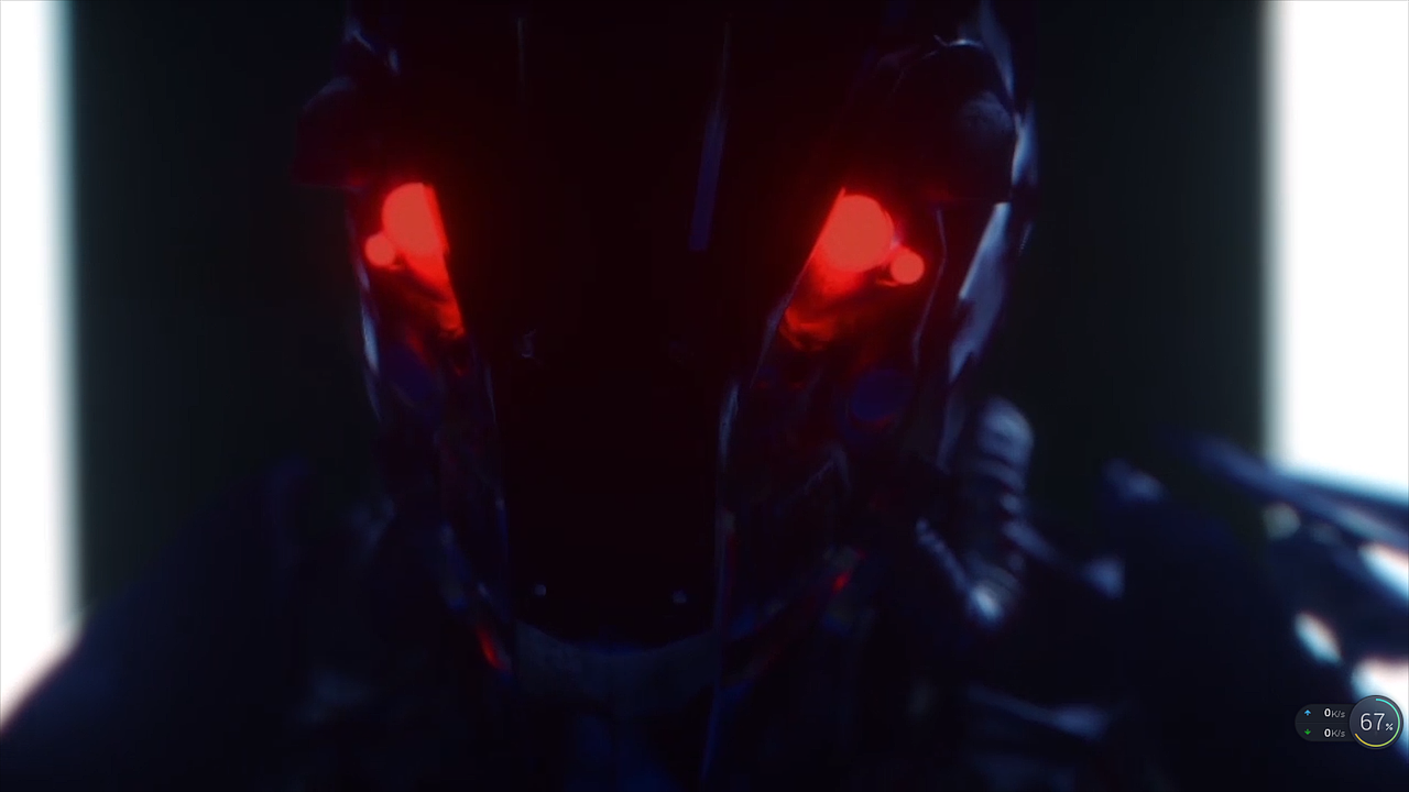 三维作品暗黑风人物