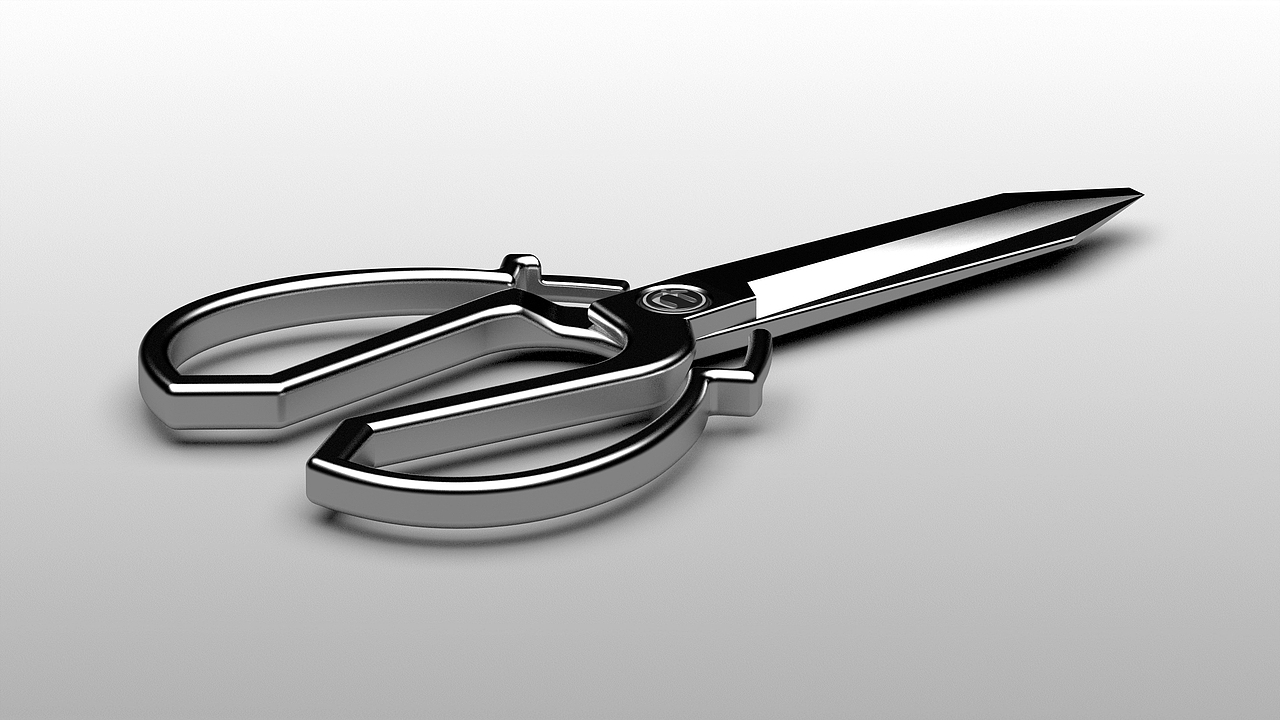 刺客伍六七剪刀建模