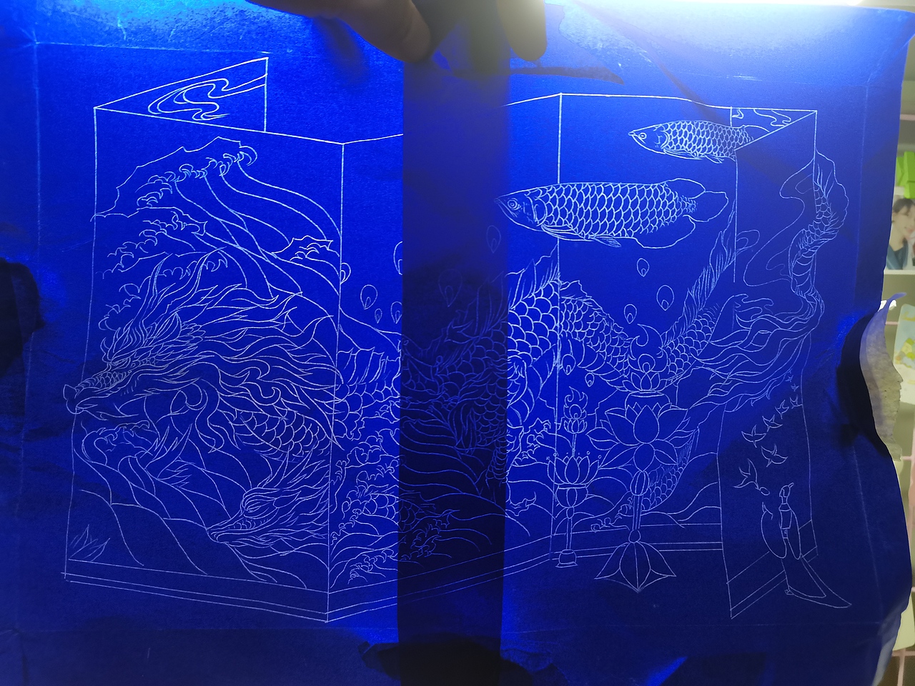 木口木刻版画线稿手绘后拓印上板（图ZMjU2NzkzMjA0） - 绘本 - 站酷设计师番茄小羊原创素材 - 站酷ZCOOL