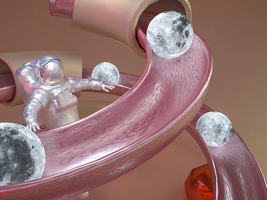 The universe. C4D works（个人主页-ZMzgxOTA1MDQ=） - 场景 - 站酷设计师抱着落日原创素材 - 站酷ZCOOL