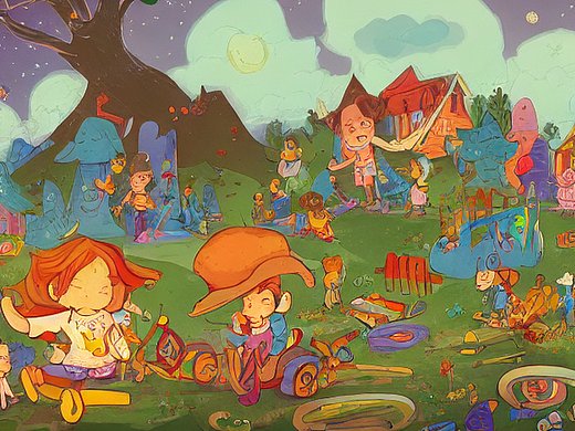 #AI创作实验室#我的童年