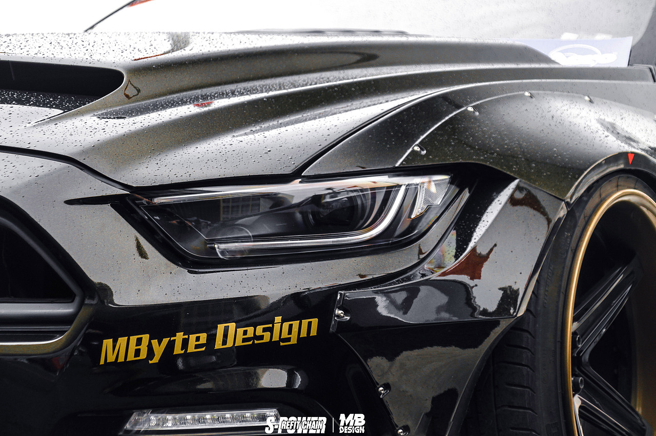 MBYTE 福特野马 宽体套件 从设计到实车