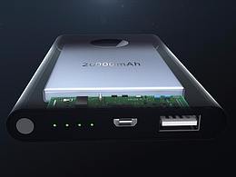 充電寶 移動電源動畫