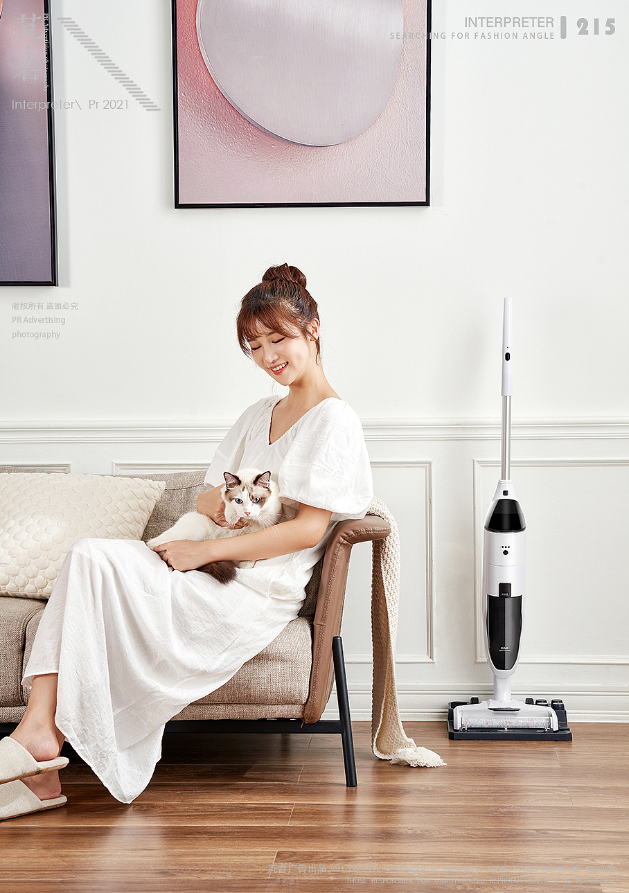 家电摄影丨INTERPRETER×菠萝君多功能拖地机