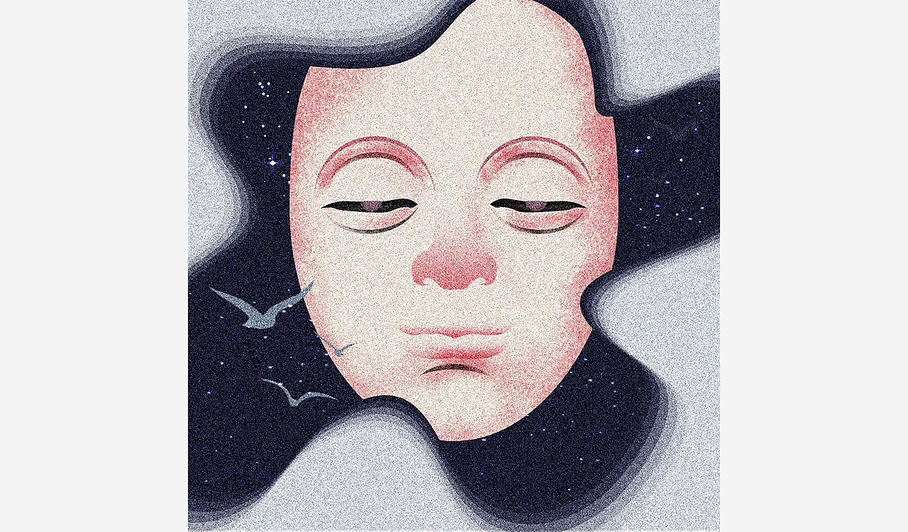 【柔色系噪点插画】