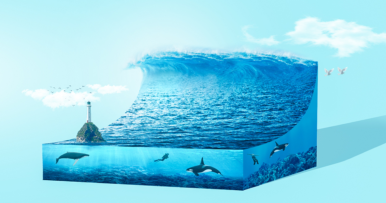 3D SEA（图ZODE1OTEwMDQ=） - 其他平面 - 站酷设计师UU视觉设计原创素材 - 站酷ZCOOL