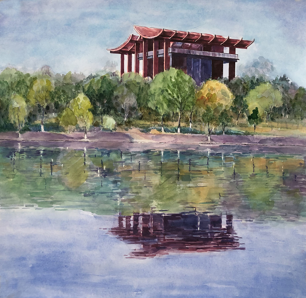 画笔下的北京通州 冯海霞作品|纯艺术|绘画|书画经纪人 - 原创作品