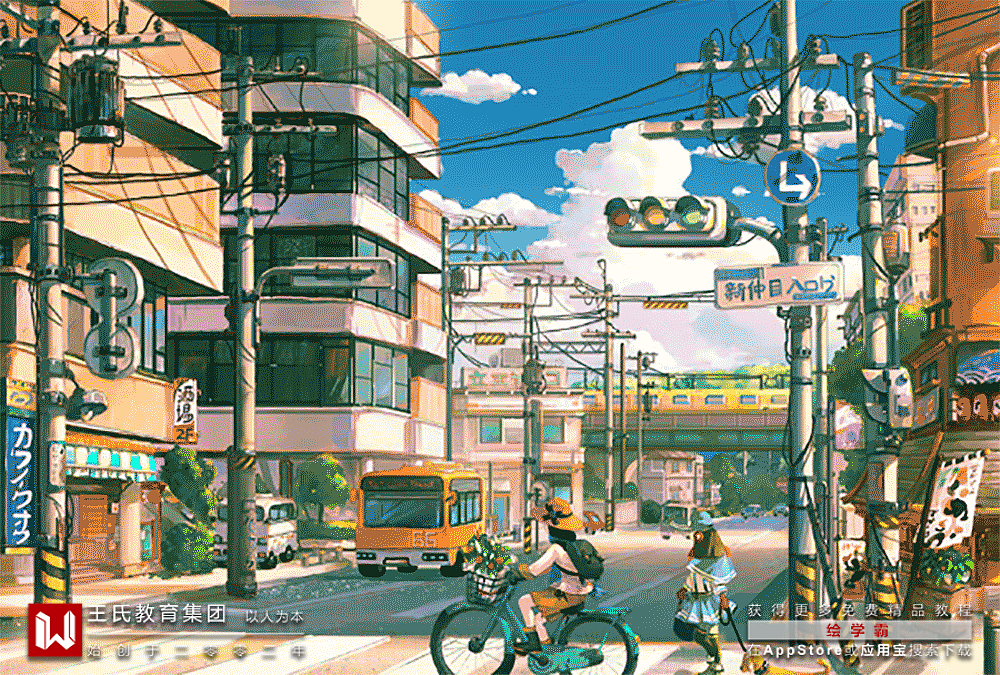 绘画丨漫画丨原画丨王氏教育学生漫画作品