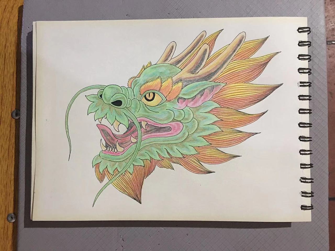 我画的【龙头】