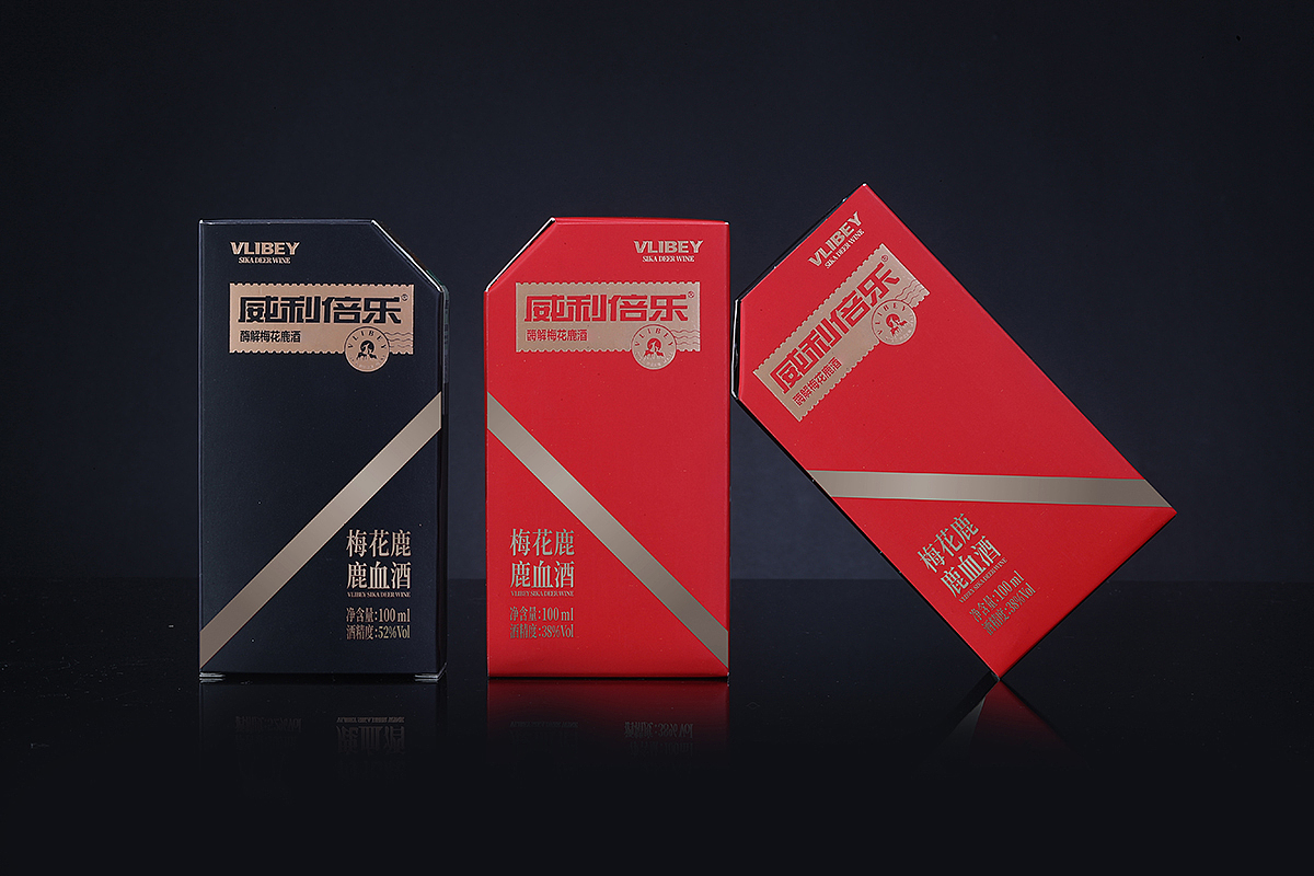 威利倍乐梅花鹿酒 | 品牌策略+包装设计（图ZMjU0OTMxMDc2） - 包装 - 站酷设计师排沙原创素材 - 站酷ZCOOL