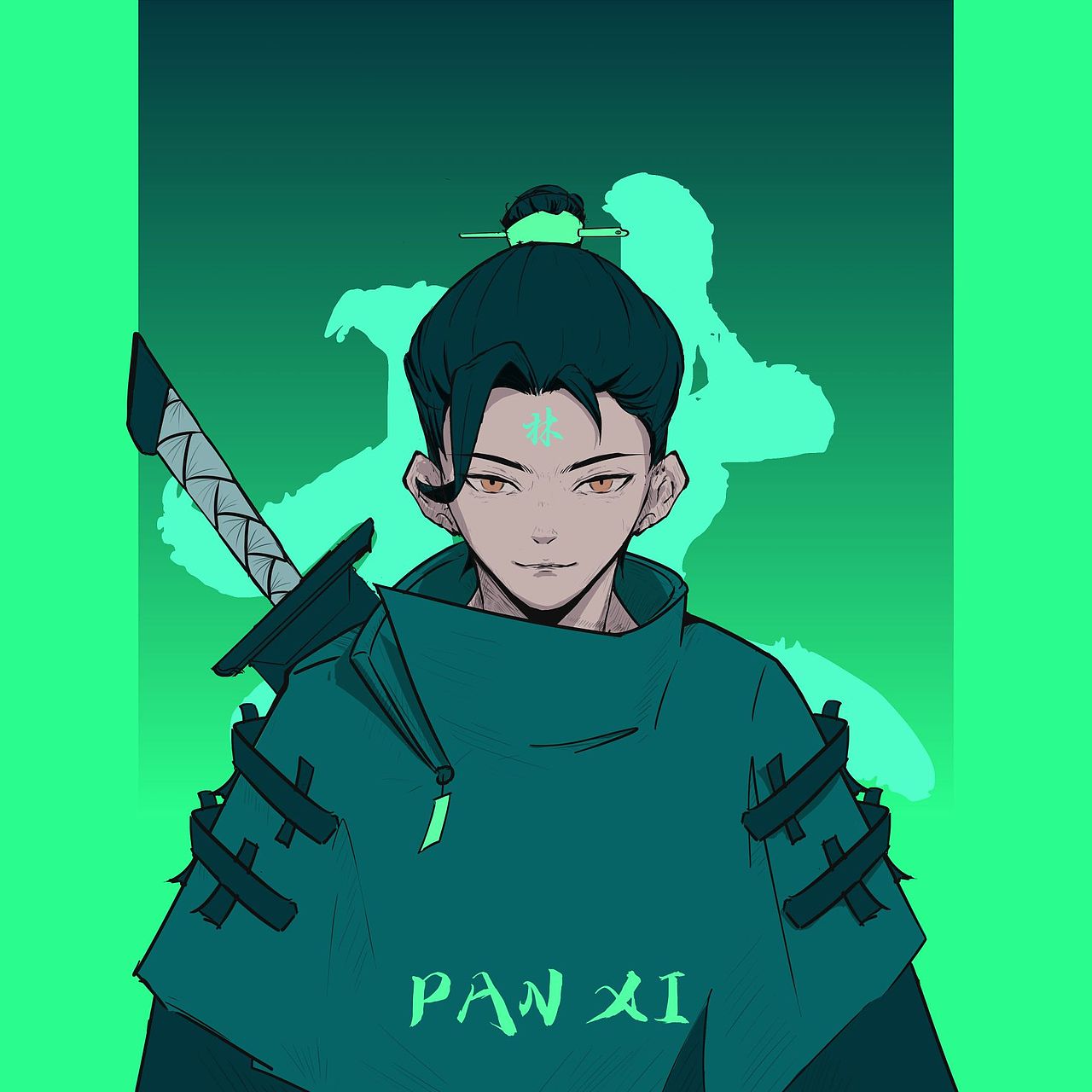 角色设计 风林火山——林