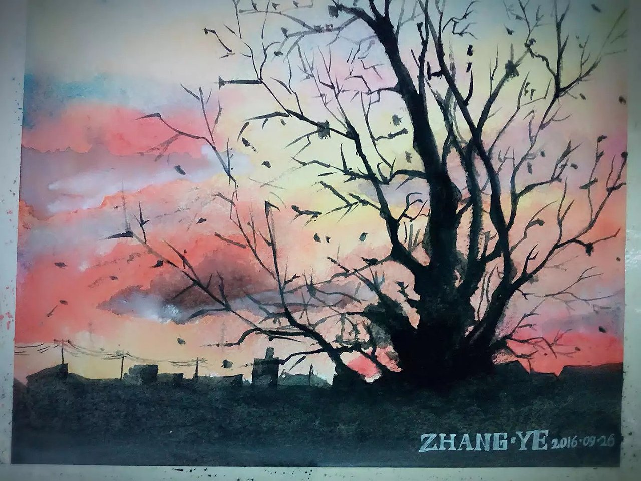 最近画的几幅水彩