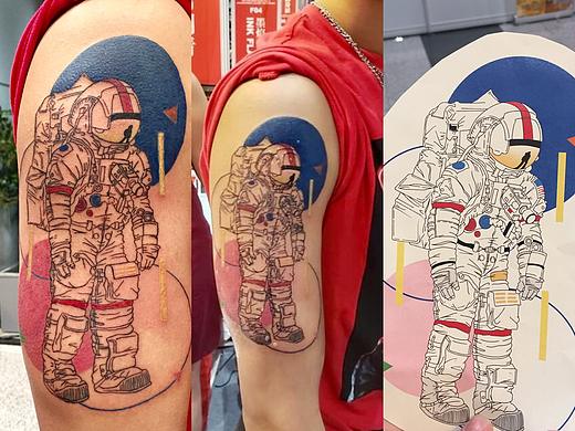 2018香港纹身展盛况以及本纹身师手稿现场作品