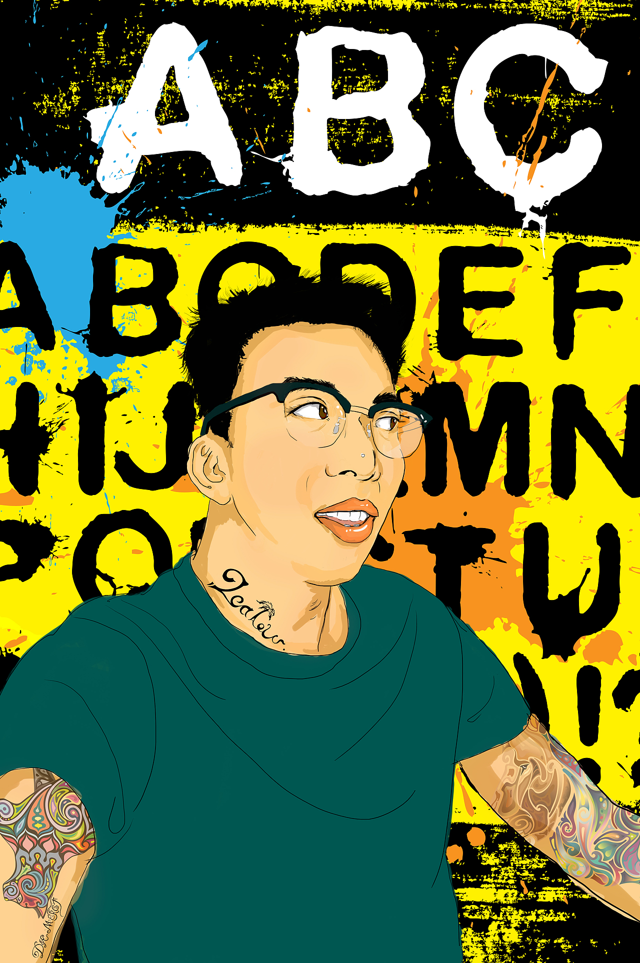 人物插画（图ZNTg2NDU0NTI=） - 新锐潮流插画 - 站酷设计师大眼贼原创素材 - 站酷ZCOOL