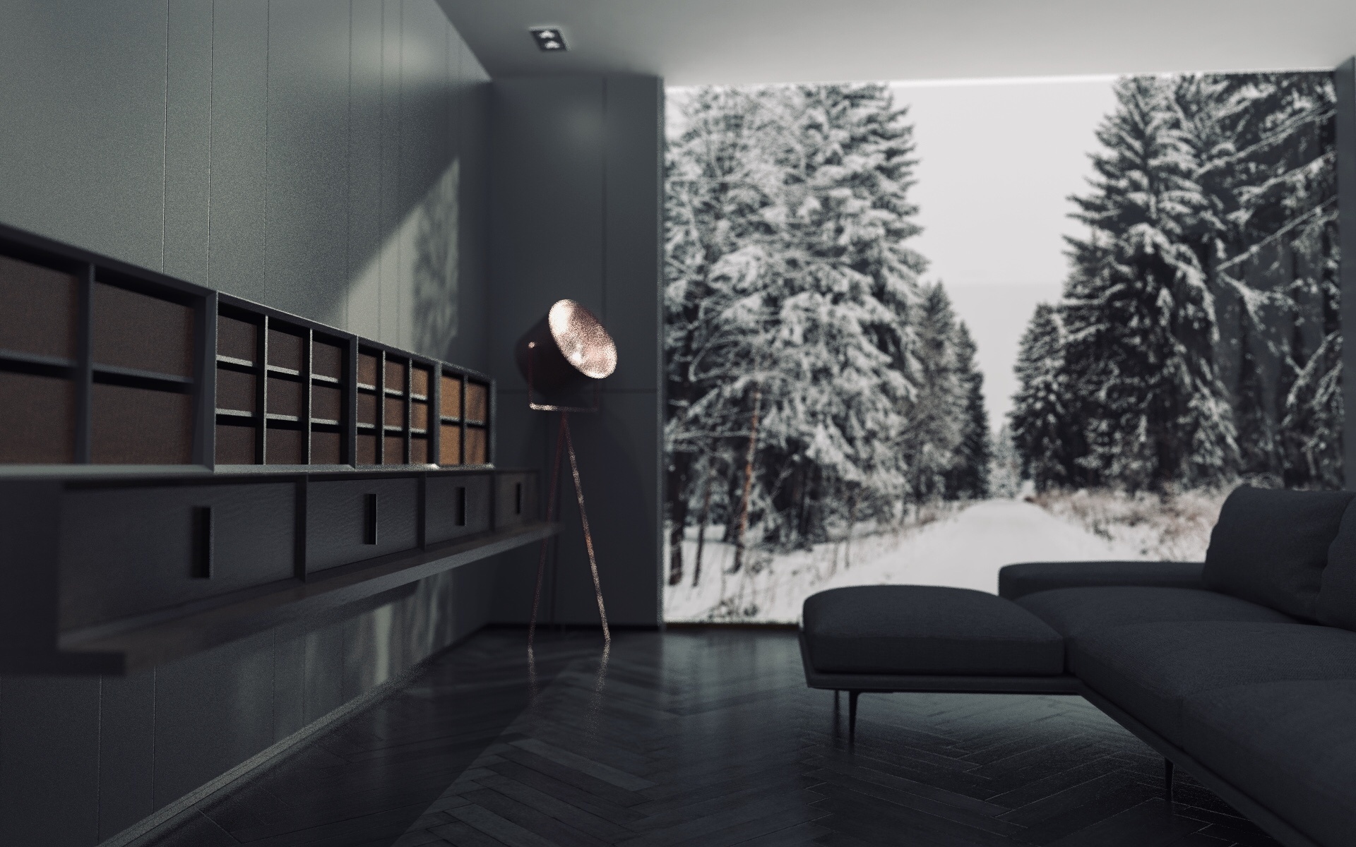 keyshot室内渲染练习