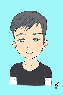 阿进似颜绘2019年现场画像作品（彩色篇）（图ZMTkxOTMwNDM2） - 单幅漫画 - 站酷设计师阿进似颜绘原创素材 - 站酷ZCOOL